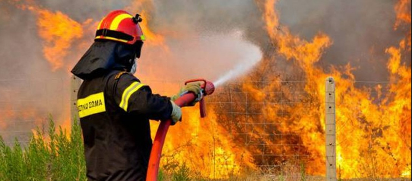 Δείτε τον χάρτη πρόβλεψης κινδύνου πυρκαγιάς για την Τετάρτη 26/7 (φωτό)